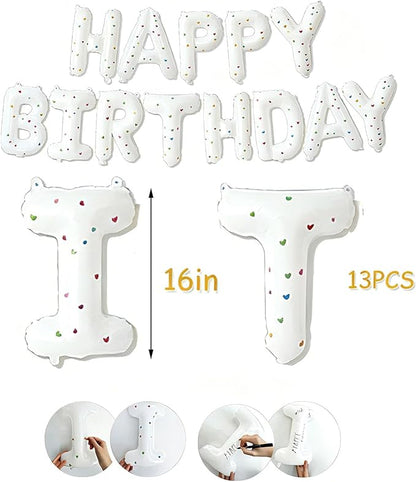 Happy Birthday Balloon Banner - Image 2