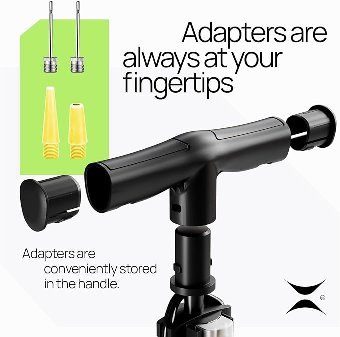 Bike Pump Floor, Advanced Bike Tire Inflator, Bicycle Hand Air Pump - Image 4