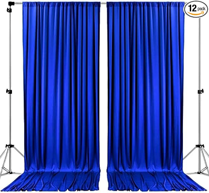 AK TRADING CO. 10 feet x 10 feet Polyester Backdrop Drapes Curtains Panels by Fabrics%7CEventDecor%7CCrafts%7CUpholsteryFoam