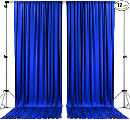 AK TRADING CO. 10 feet x 10 feet Polyester Backdrop Drapes Curtains Panels by Fabrics%7CEventDecor%7CCrafts%7CUpholsteryFoam