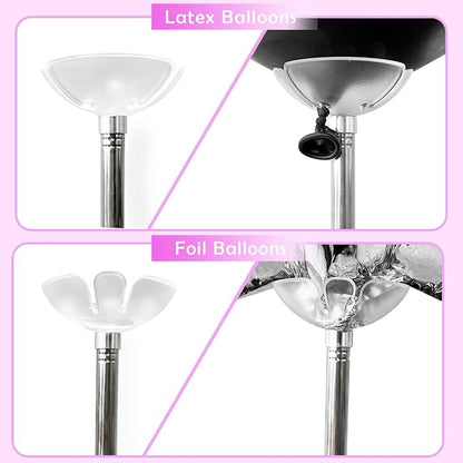 YALLOVE Set of 4 Reusable Balloon Cups | Replacement Top Holder Exclusively - Image 4