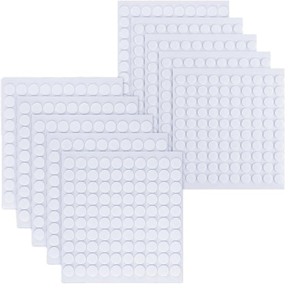 ACFELLE 10 Sheet Foam Round Dots Double-Sided Adhesive 3D Craft Foam Tape by ACFELLE
