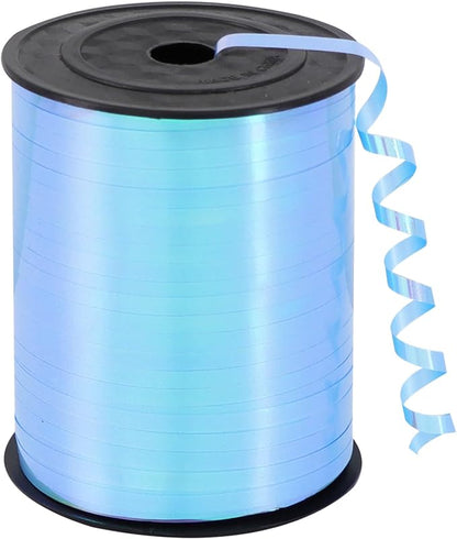 TONIFUL 500 Yards Iridescent Light Blue Curling Ribbon Balloon String | by TONIFUL