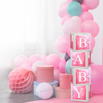 Thyle 12 Pcs Transparent Balloon Boxes Clear Balloon Boxes - Image 4
