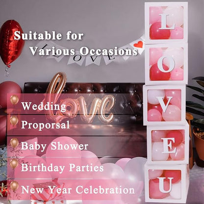 Ledido Transparent Balloon Boxes - Image 3
