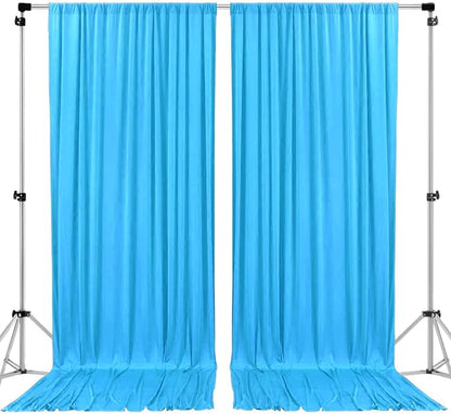 AK TRADING CO. 10 feet x 10 feet Polyester Backdrop Drapes Curtains Panels by Fabrics%7CEventDecor%7CCrafts%7CUpholsteryFoam