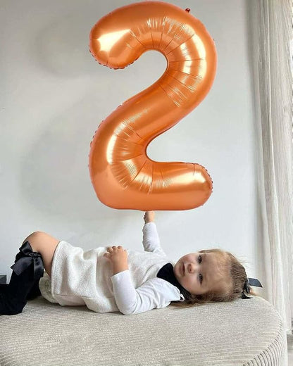 Orange 5 Balloon - Image 2