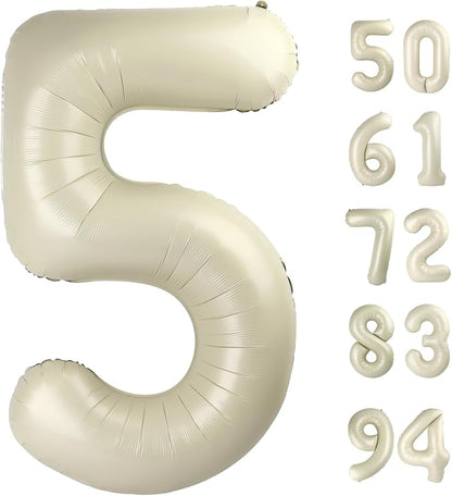 Cream 5 Balloon by IWERP