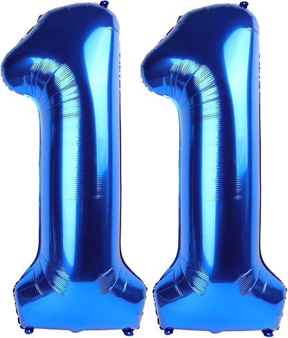 Navy Blue 11 Balloon by IWERP