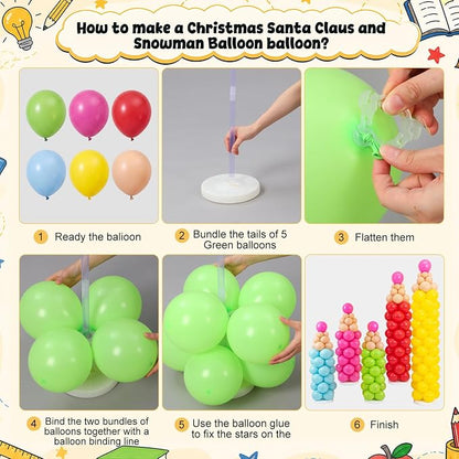 Capoda 306 Pcs Crayon Balloon Arch Garland Kit Back To School Decorations | - Image 3