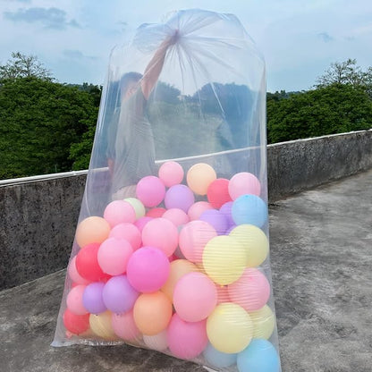 Kreapa 4 Pcs Large balloon bags, balloon transport bags transparent giant - Image 3