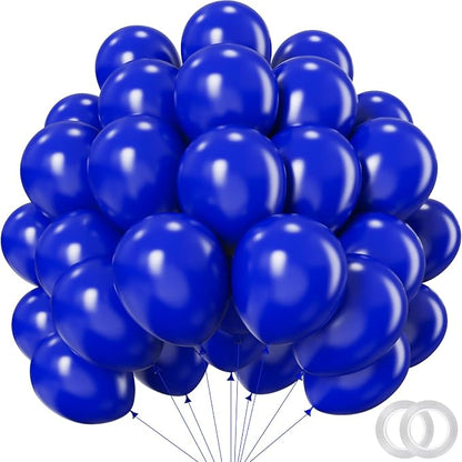 Royal Blue Balloons by PatiCool