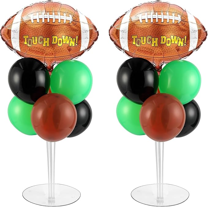 Football Party Balloons Stand Kit 2 Sets by Naozinebi