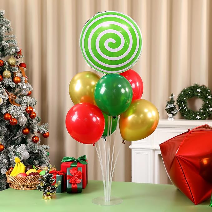 4 Sets Christmas Party Balloons Stand Kit - Image 4