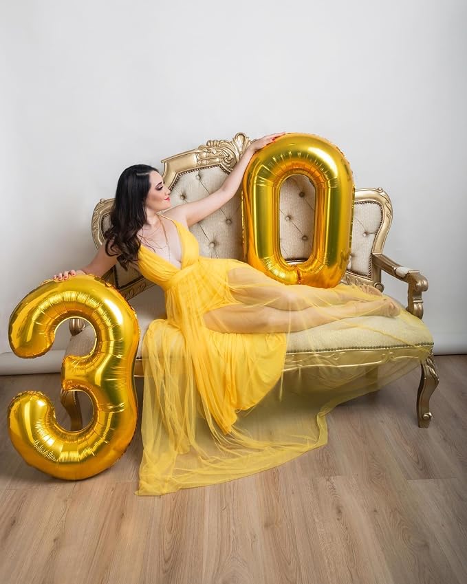 Gold 11 Balloon - Image 9