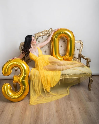 Gold 11 Balloon - Image 9