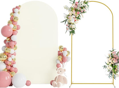 7.2FT Arch Backdrop Stand and Cover Set, Arch Stand by Wokceer