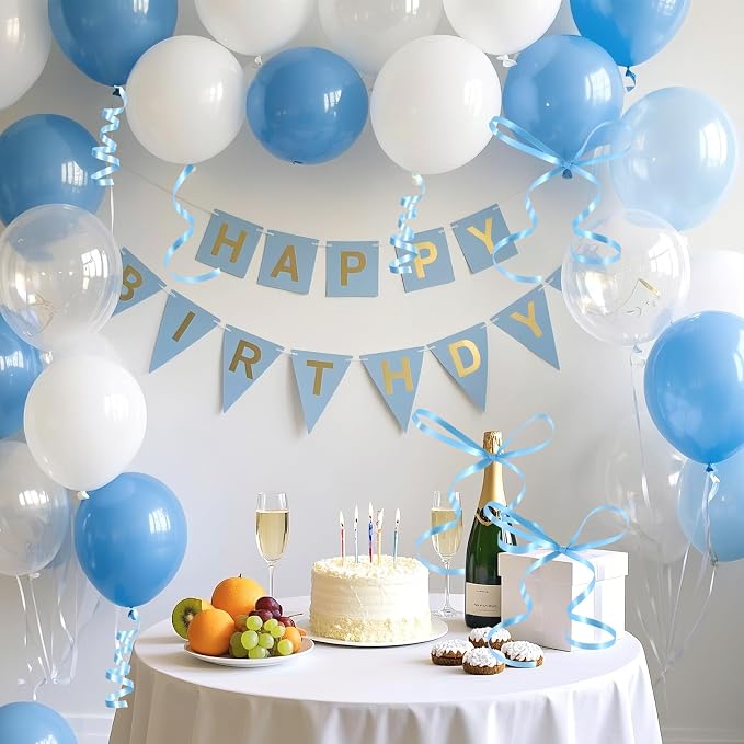 500 Yards Light Blue Curling Ribbon, 1/5 Inch Wide Balloons String Ribbons - Image 5