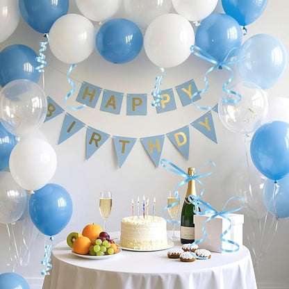 500 Yards Light Blue Curling Ribbon, 1/5 Inch Wide Balloons String Ribbons - Image 5