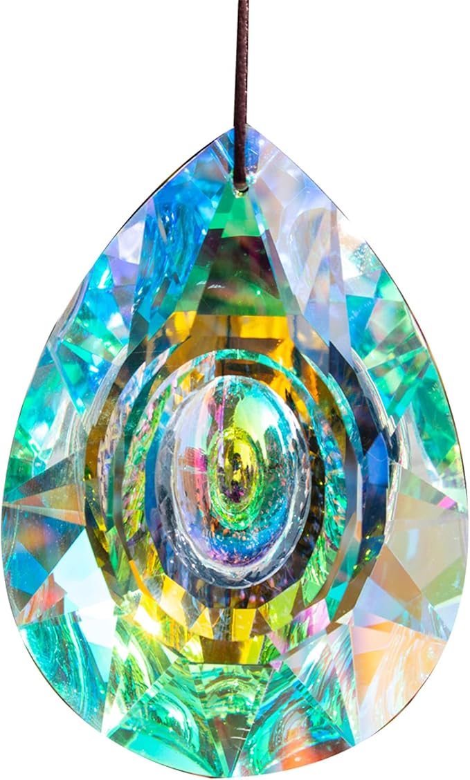 89mm/3.5in Hanging Chandelier Crystals Prism by HDHYALINEDORA