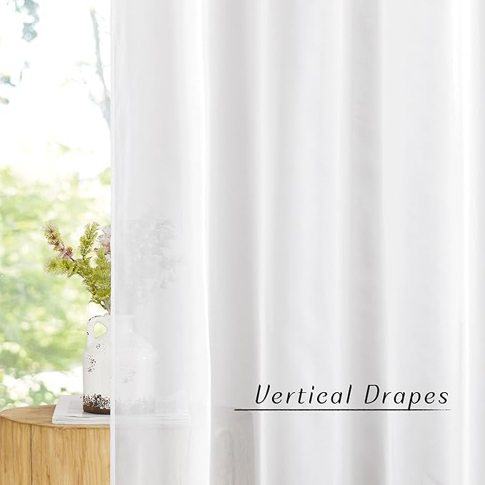 NICETOWN Sheer Curtains for Windows - Image 3