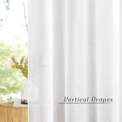 NICETOWN Sheer Curtains for Windows - Image 3