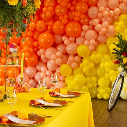 PartyWoo Yellow Balloon Garland, Birthday Decorations - Image 4