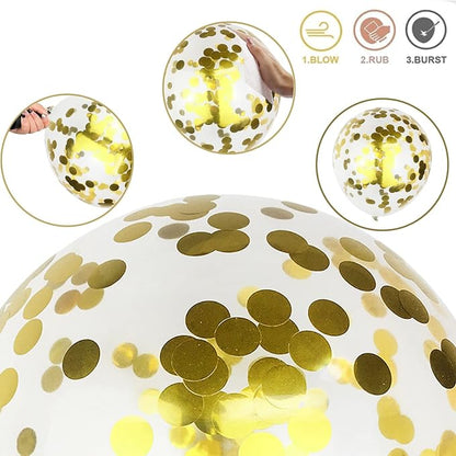 Balloons Gold and Black - Image 8