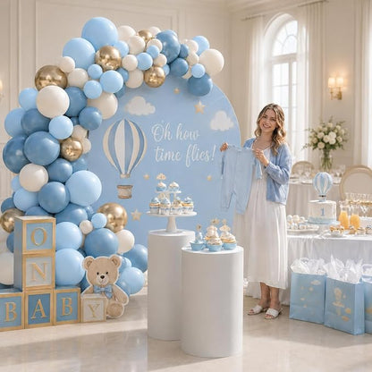 Dusty Blue Balloons - Image 6
