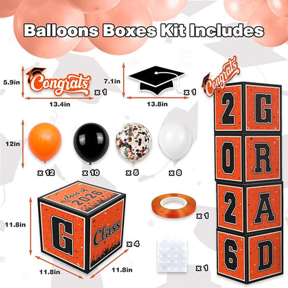 Orange Graduation Decorations 2026 - Image 2
