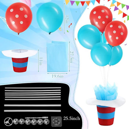 Civaner 6 Set 250th Anniversary Balloon Stands Centerpieces Table Decoration - Image 2