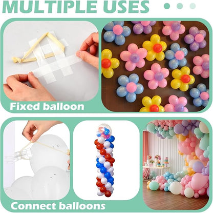 1 Pack Large Balloon Arch Clips Plastic Transparent Backdrop Spring Clamps 3.5 - Image 4