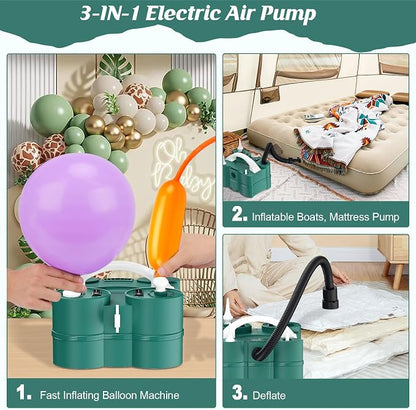 IDAODAN Electric Balloon Pump, Portable Electric Balloon Blower Machine - Image 5