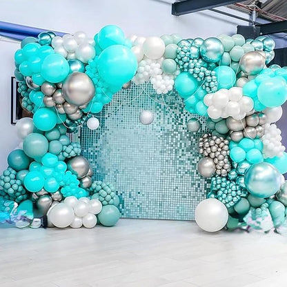 Teal and Silver Balloons - Image 8