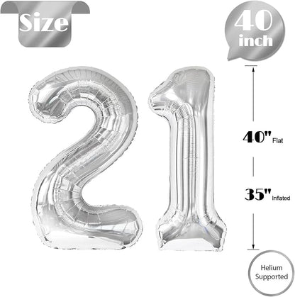 Sliver 21 Balloon - Image 5