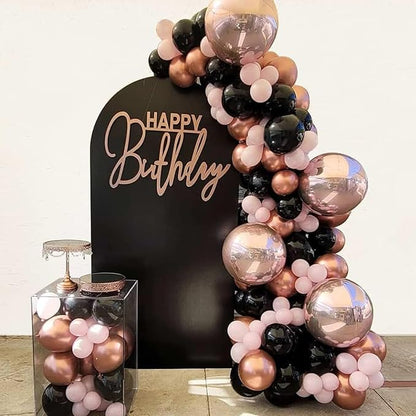 Rose Gold Balloons Set, Baby Shower, Wedding Party Decoration - Image 3