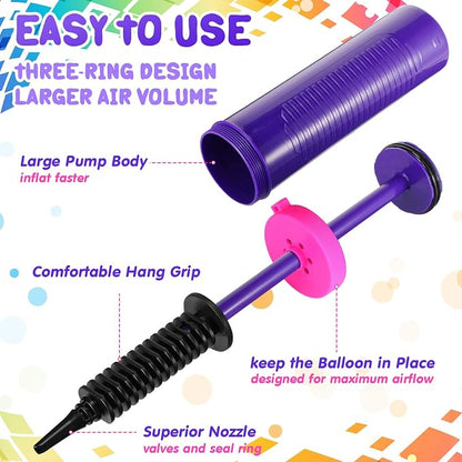 16 Pcs Handheld Balloon Air Pump Inflator Air Pump - Image 4