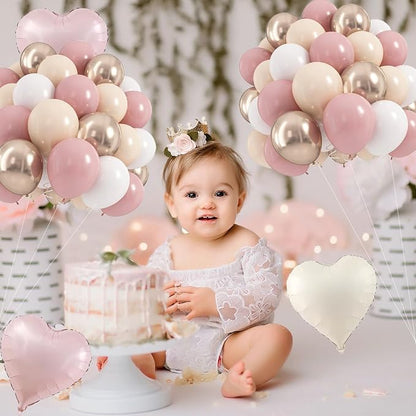 Dusty Pink Balloon Arch Kit - Image 7