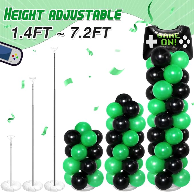 Soulchen 2 Set Video Game Balloon Column Stand Kit - Image 7