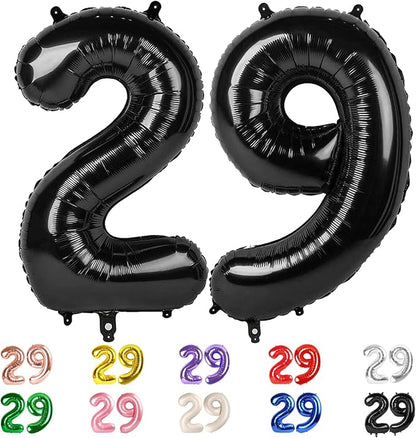 29 Balloon Numbers Large 40Inch by Mluchee