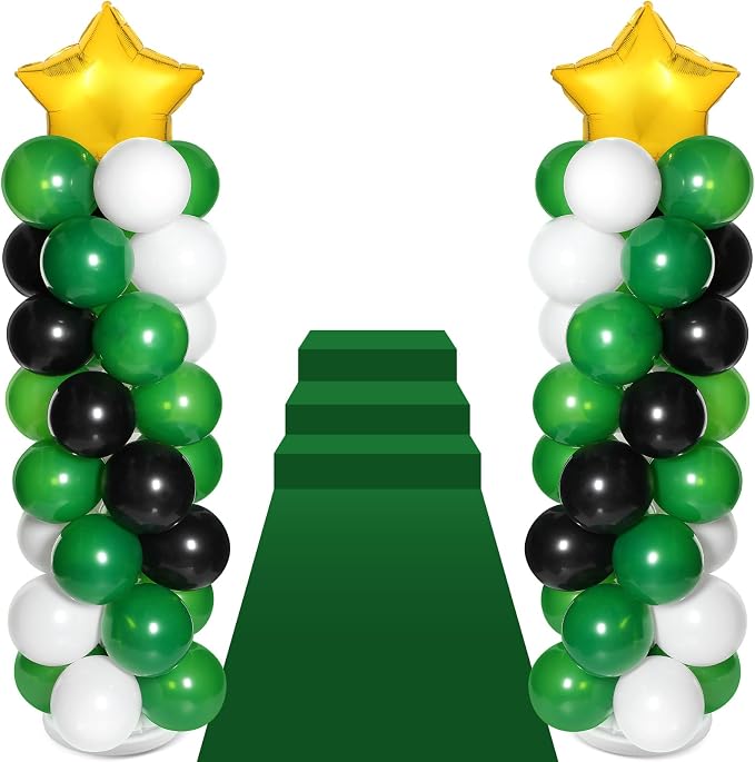 2 Sets of Balloon Column Stand Kit by Lunmon
