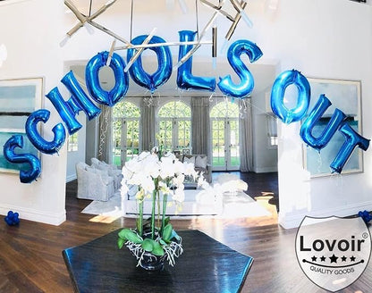 Lovoir 40 Inch Large Blue Letter D Balloons Big Size Jumbo Mylar Foil Helium - Image 3