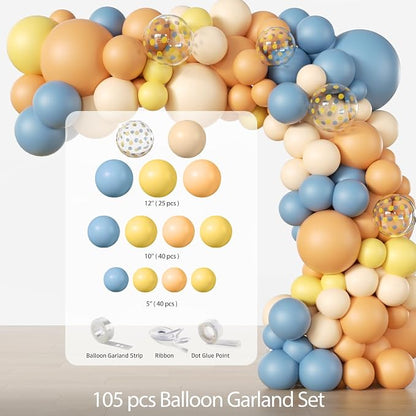 233 Pcs Here Comes The Son Baby Shower Decor - Image 7