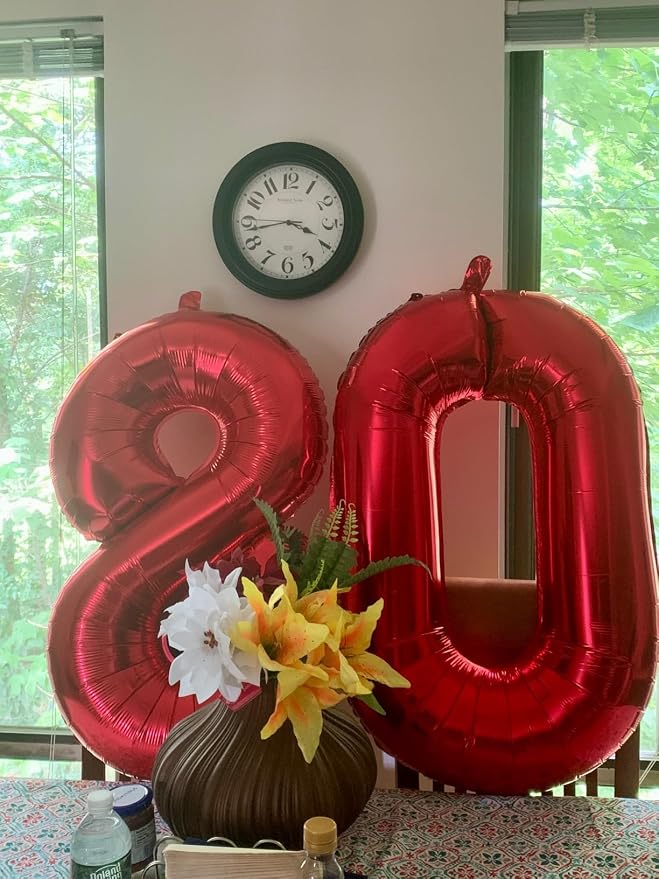 10 Balloon Numbers 40 Inch for 10th Year Old Birthday Decorations, Inflation - Image 6