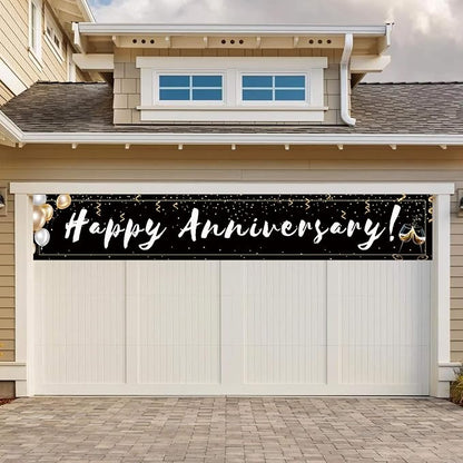 Romantic Happy Anniversary Decorations Banner - Image 6