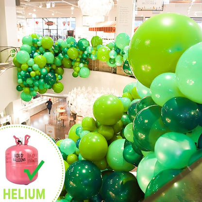 PartyWoo Lime Balloons 20pcs Green Light Green Color 18 Inch | Balloons - Image 4