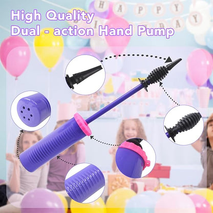 Balloon Pump Handheld Two-Way Dual Action Balloon Inflator Pumping - Image 4