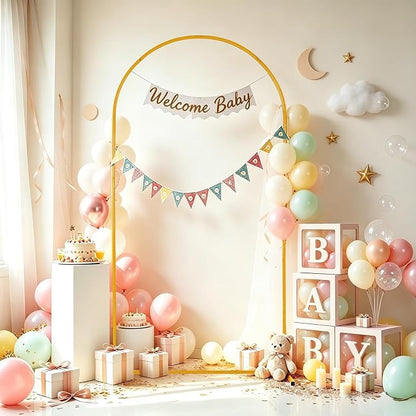 Vincidern 7.2ft Balloon Arch Backdrop Stand, Wedding Arch - Image 3