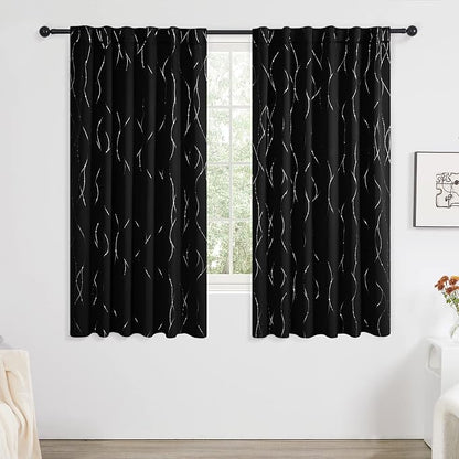 Deconovo Blackout Back Tab Curtains - Image 2