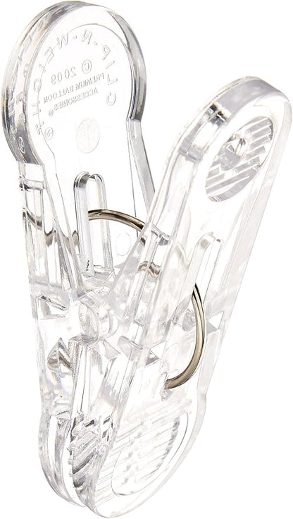 Clear Clip-N-Weights Balloon Weights, 30 g by Unknown